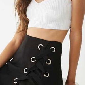 Forever 21 Grommet Skort